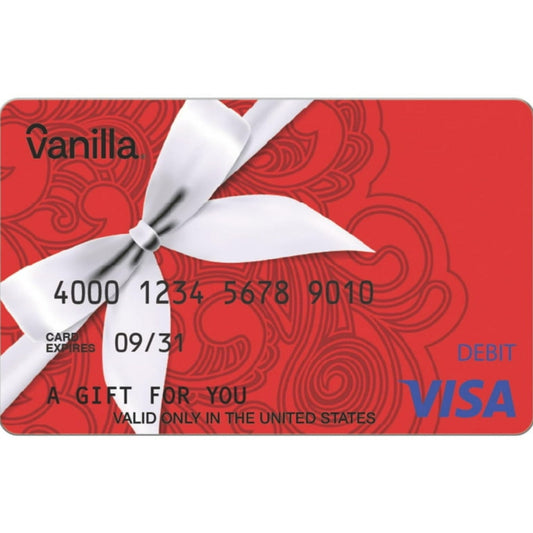 500$ - Vanilla Visa eGift Card (instant delivery)